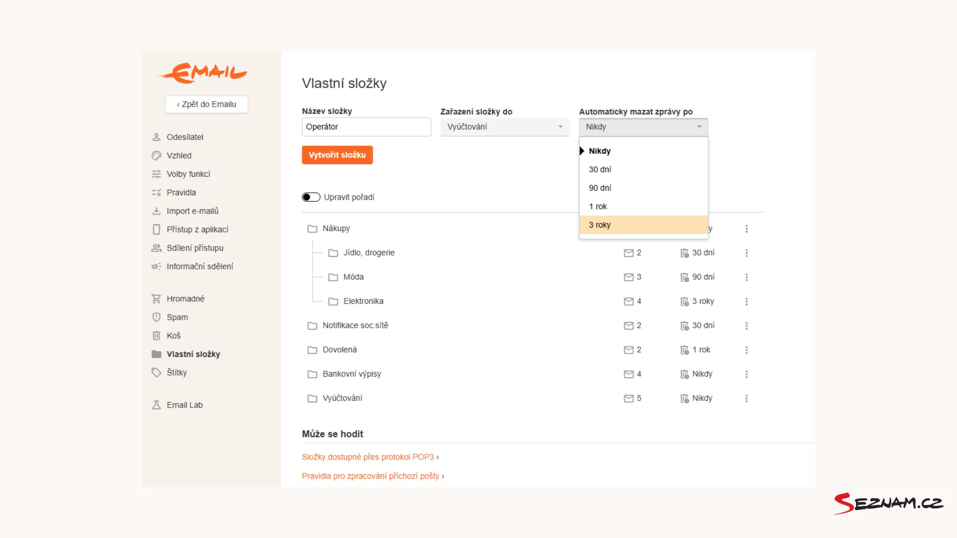 The Digital Purge: Seznam Email Empowers Users with Automated Retention Controls
