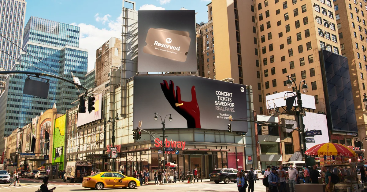 Beyond Fandom: Spotify’s “Reserved” Campaign Turns Fan Obsession into Art