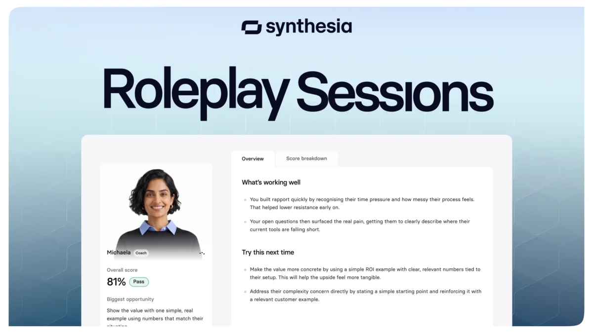 Beyond the Avatar: Synthesia’s Strategic Pivot Toward Measurable Performance Management