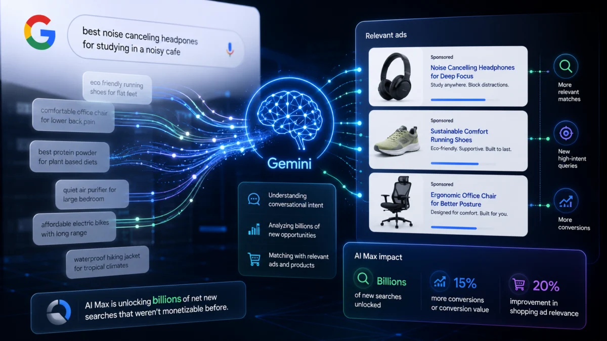 Google Commercializes the Long Tail: How ‘AI Max’ is Unlocking Billions of Unmonetized Conversational Searches