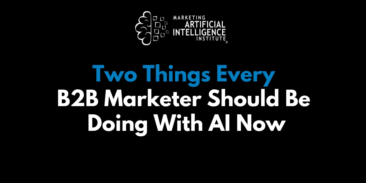 The AI Chasm: Why B2B Marketing Teams Must Transition from Experimentation to Orchestration
