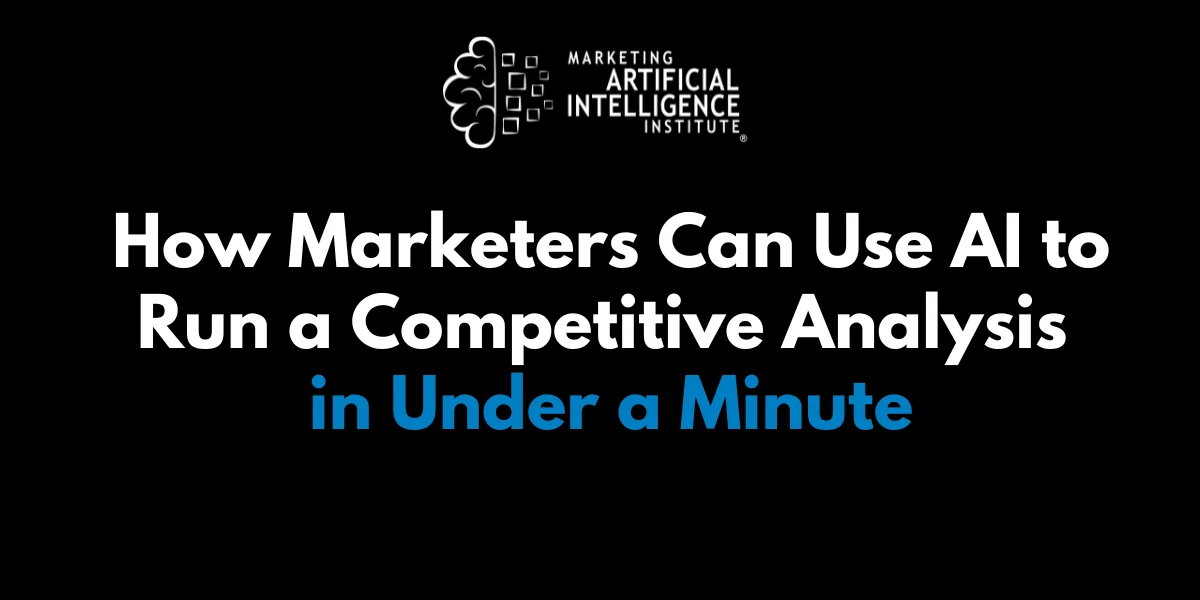 The Death of the $10,000 Competitive Analysis: How AI is Rewriting the Rules of Strategy