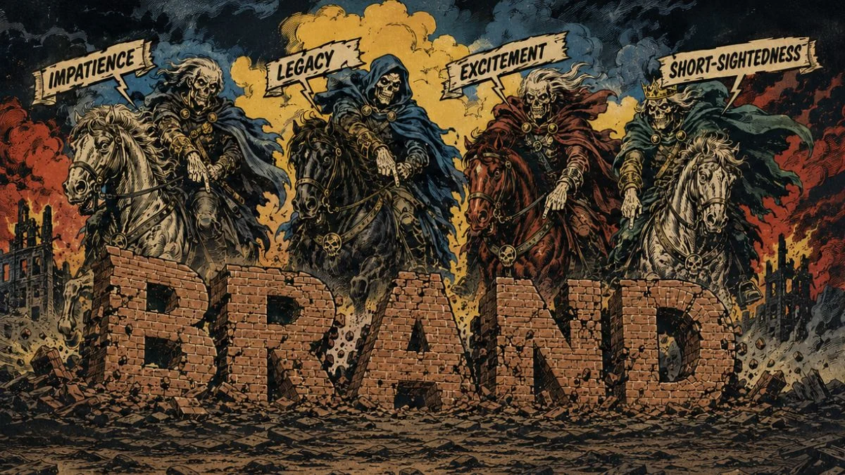 The Invisible Erosion: Why Brand Strategy is a CEO-Level Imperative