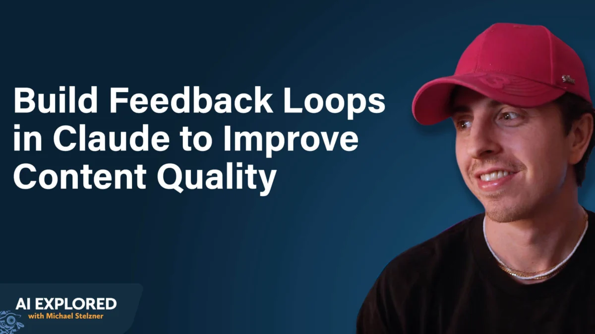 Beyond the Average: How to Build AI Feedback Loops and Custom Personas to Elevate Your Work