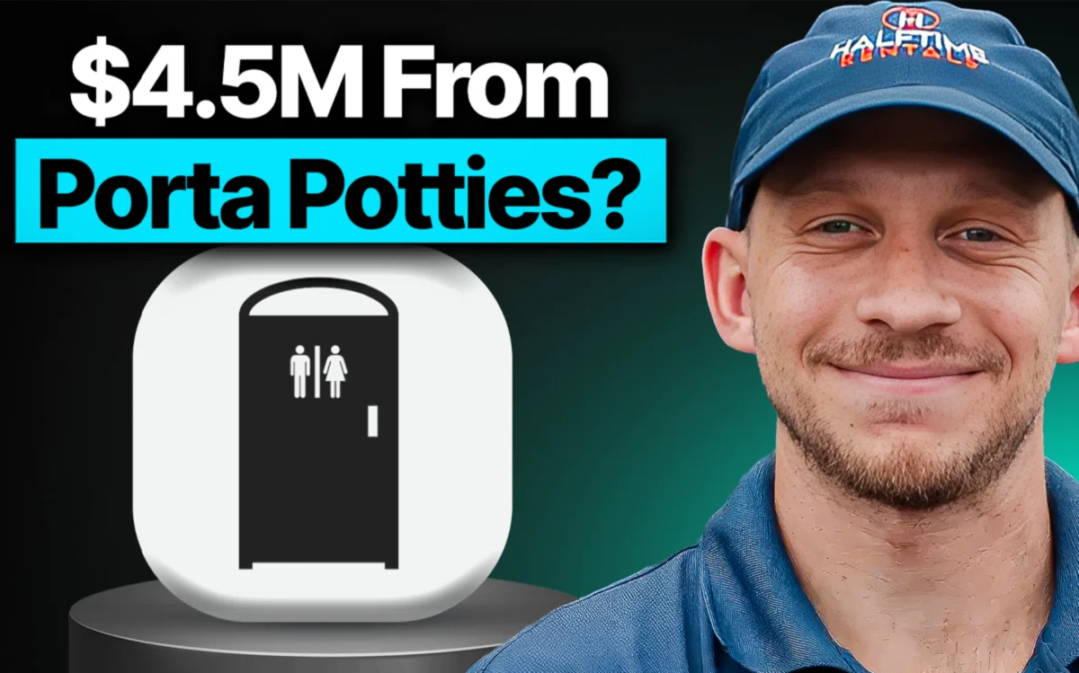 From Boardrooms to Backhoes: How Halftime Rentals Scaled to a $4.5 Million Portable Toilet Empire in Under Two Years