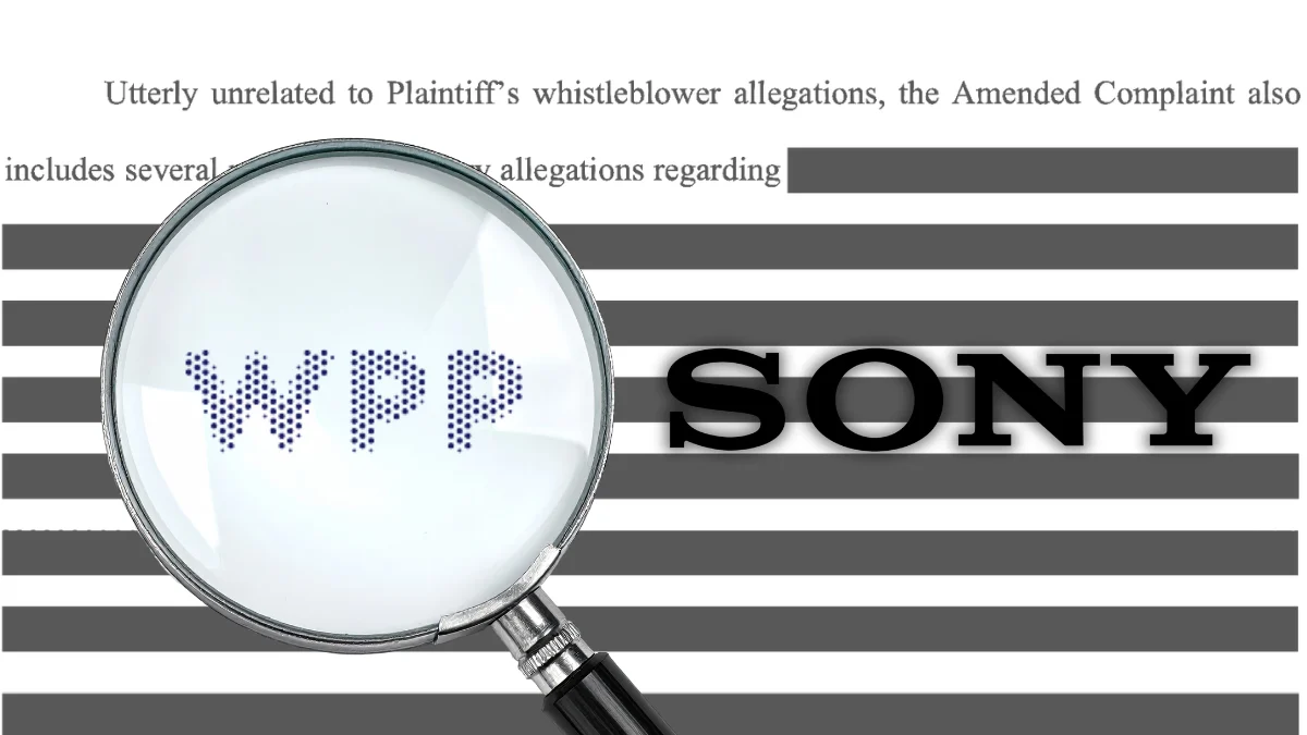 New Court Filings Indicate Sony Shared Internal Investigation Findings in WPP Wrongful Termination Lawsuit