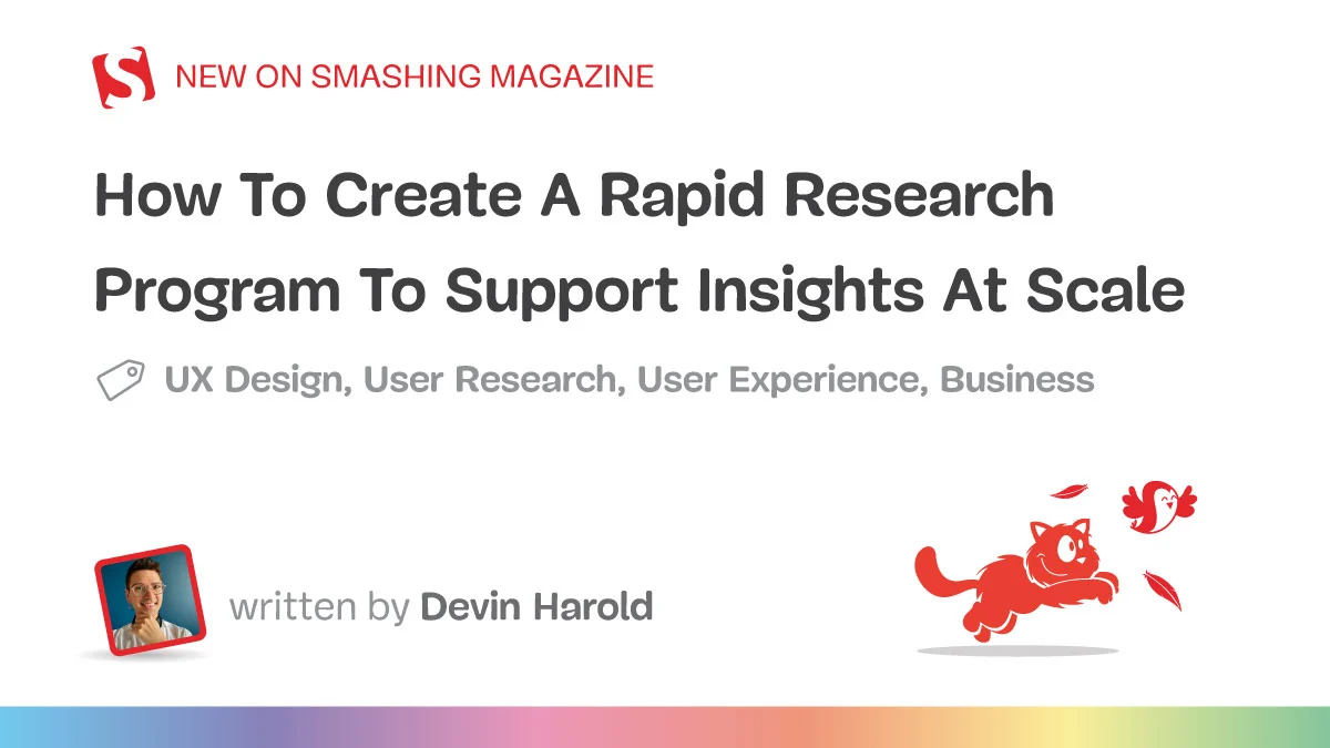 Scaling User Insights at Agility Speed: The Definitive Blueprint for Building a Rapid Research Program