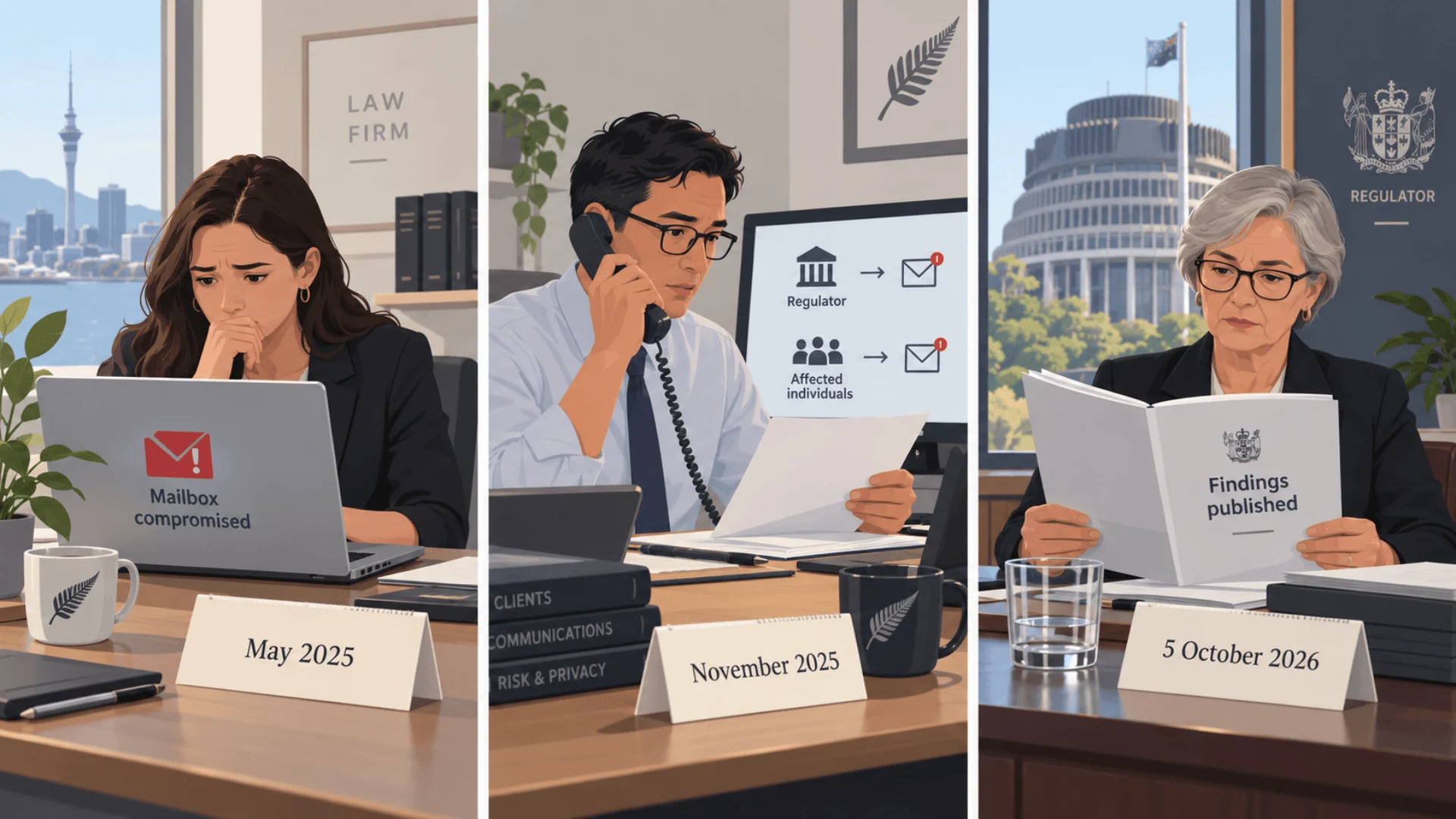 Six-Month Blind Spot: How a New Zealand Law Firm’s Cybersecurity Misstep Triggered a Major Privacy Regulatory Warning