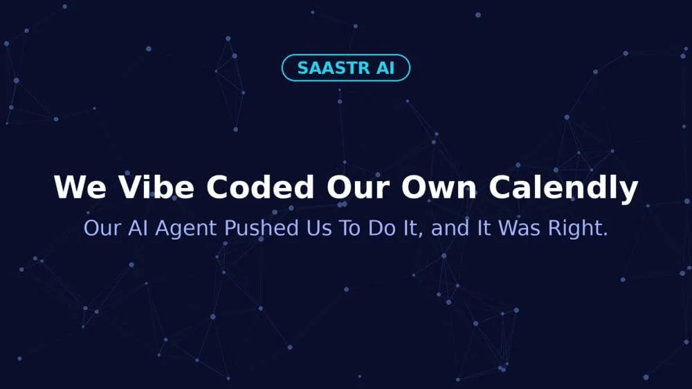 The 20-Minute Custom Build: Why a Lean Team Ditched Calendly for an AI-Engineered Scheduling Tool